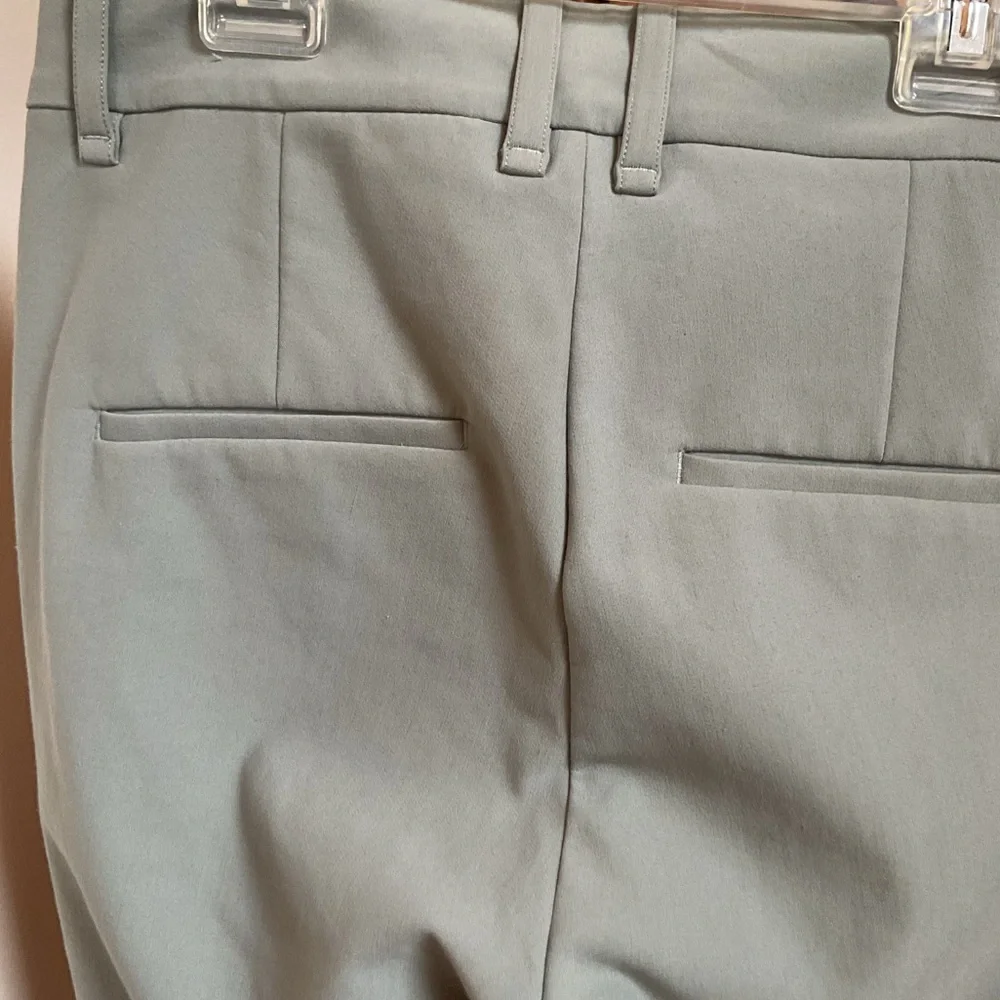 $368 NWT VINCE Sz10 HIGH RISE CIGARETTE STRETCH PANT SLATE - Picture 6 of 9